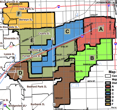 Springfield Il Ward Map Springfield District Map